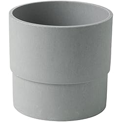 Macetero Ikea Gris IKEA Macetero NYPON de 12 cm para interior/exterior, color gris