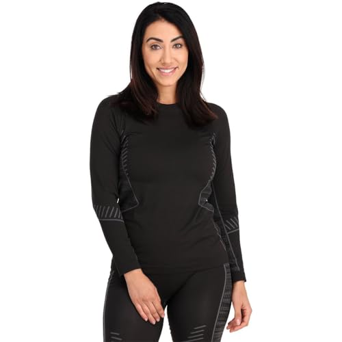 T-shirt Spyder Momentum femme col rond respirant et anti-frottement
