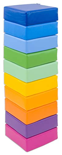 Betzold - Sitzkissen Regenbogen, 10-TLG. - Boden-Kissen Kinder-Garten