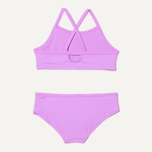Image of Amazon Essentials Girls and Toddlers' Cross Back Bikini Set
