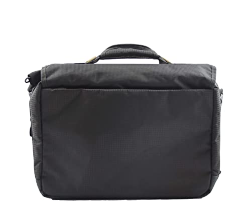 Porte-documents pour homme grand format noir zippé Hol645 - 2