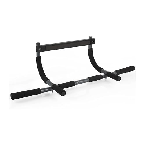 YM Barra Trazioni Rimovibile per Porta, Sbarra Pull-Up Con Manici Imbottiti, Pull Up Bar, Allenamento in Casa, Montabile Senza Viti a Muro