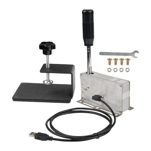 【Compatibilità】: Questo Game Sequential Shifter è progettato per PC, adatto a sistemi inclusi Win10, Win7 e WinXP