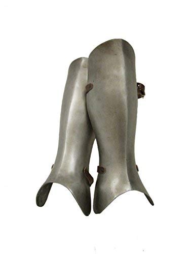 Halloween Reenactment LARP Armour Standard Greaves Leg Armor