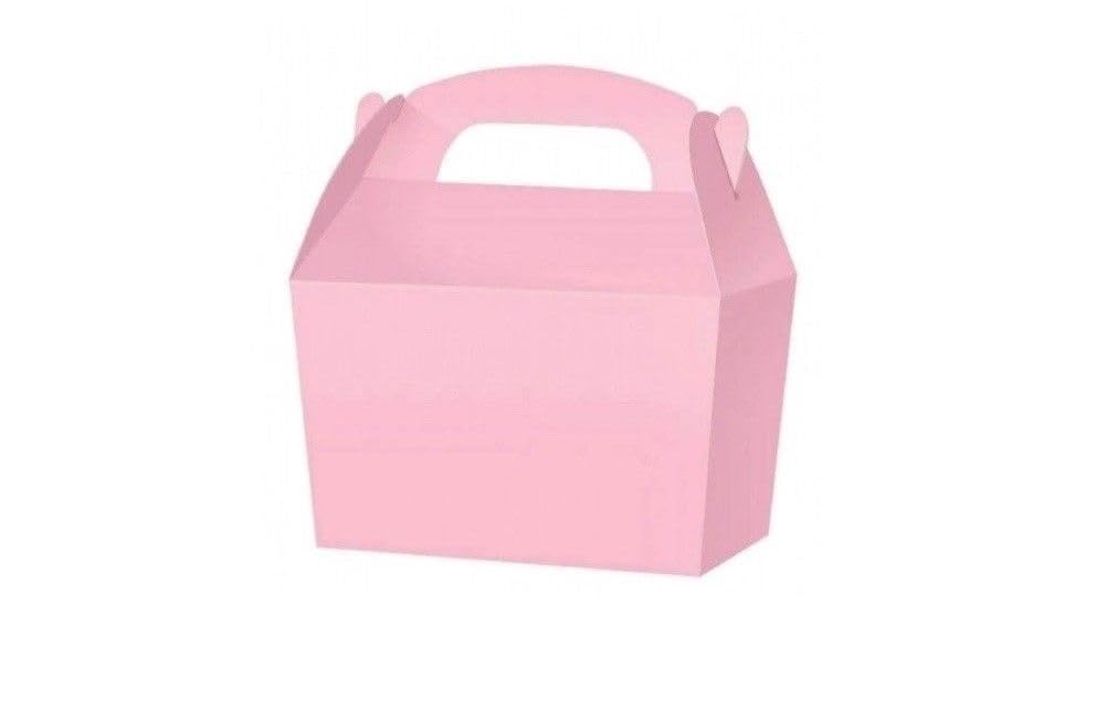 Playwrite Treat Boxes - Wedding Favour Cupcake Gift Party Box - Choose From 13 Colours (40, Baby Pink)