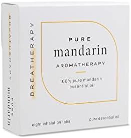 Aromatherapy Mandarin Patches - Pure Essential Oil Aroma Patch - Mandarin Essential Oil for Calming - 8-Pack