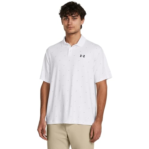 Image of Under Armour Golf Matchplay Printed Golf Polo