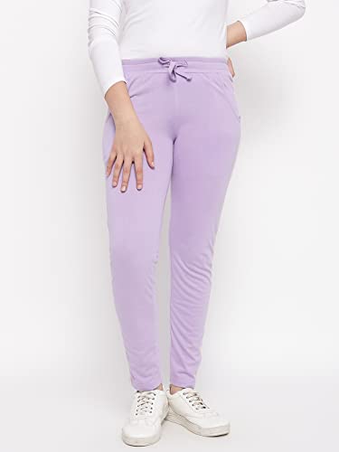 Image of Li'l Tomatoes Girls Cotton Trackpant | Side Stripe Design | Soft & Comfortable Casual Wear | Drawstring Waist | 7-16 Years