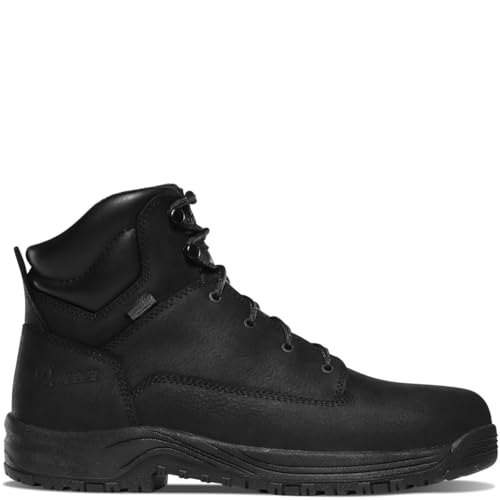 Image of Danner Caliper 6 inch Waterproof Work Boots for Men - Full-Grain Leather with Breathable Danner Dry Lining, Memory Foam Footbed & Non Slip Heel Outsole