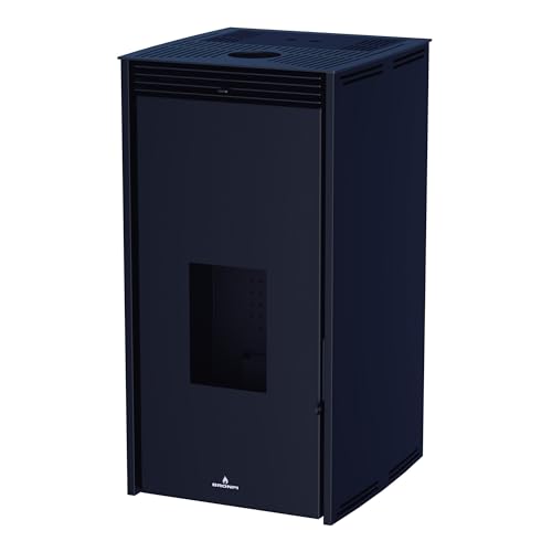BRONPI: Estufa de Pellet De 11 kW Sin Electricidad