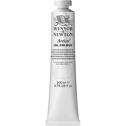 Winsor & Newton Artist Oil Paint, Underpainting White, 200 ml (Pack of 1)