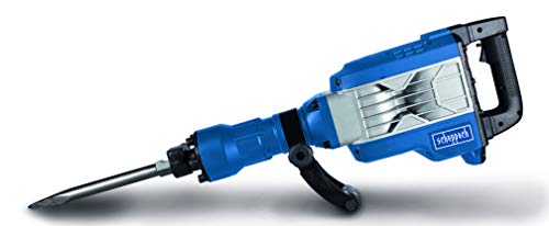 Scheppach AB1900 Abbruchhammer 60J Schlagkraft, 1900 W, 390 mm inkl. Spitz- und Flachmeißel und Transportbox, Kabelgebunden – Bild 6