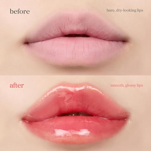 Image of NOONI Korean Lip Oil - Appleberry | Long-Lasting, Moisturizing, Plumping, Revitalizing for Dry Lips, Waterproof, No Peel Off, Hydrating Nourishing Crystal Clear Lip Stain, Stocking Stuffers 0.12 FL Oz
