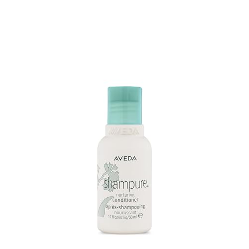 Aveda Shampure Nurturing Conditioner for Fine to Medium Hair | Lightweight Hair Conditioner | 98% Naturally Derived* | Calming Aroma of Lavender & Ylang Ylang, 50ml