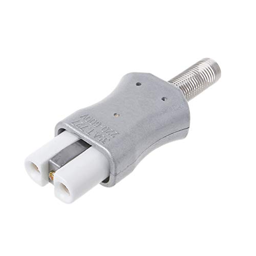 FeiYeup Socket Plug HeOTER Industrial Socket Plug for Aluminum Alloy Electric Heater Ceramic Heating