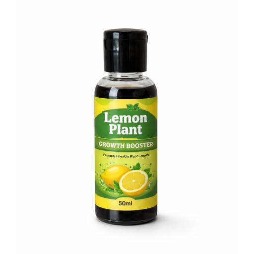 Lemon Plant Growth Booster, Liquid Premium Essential Powerful Organic Liquid for Overall increase of Lemon Plants Pack Of 1 (50ml)-image-37
