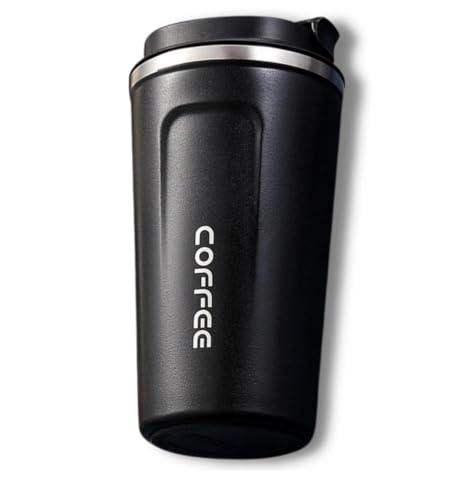 Copo Térmico Cafe Cerveja Com Tampa Aço Inoxidável Anti-vazamento 500ml