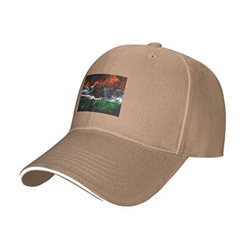 YINGD Casquette de baseball décontractée avec drapeau du Niger - Casquette de sport réglable - Unisexe - Pour homme et femme - Naturel, naturel, taille unique