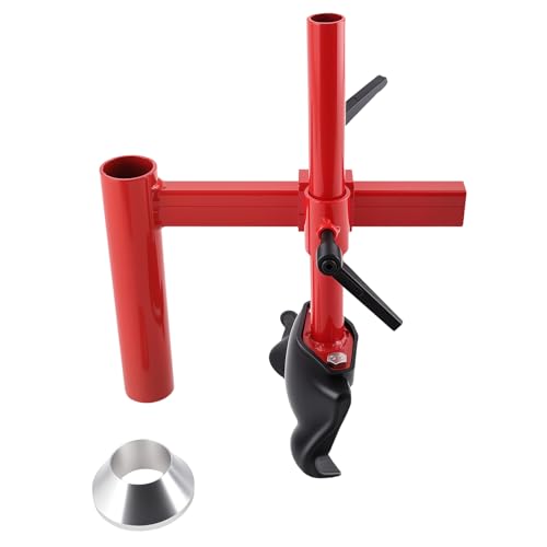 maXpeedingrods Manual Tire Changer Duck Head Kit Portable Hand Bead Breaker Mounting Tool for for 16-21 Tires Tire Mounting Machine for Home Garage Small Auto Shop with Center Cone & Duckhead