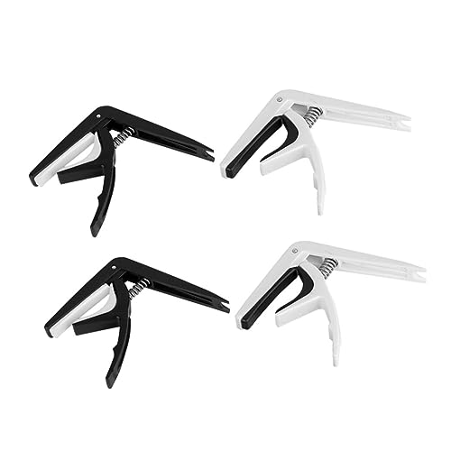 VANZACK Guitar Capo Acoustic Electric Clip on Capo Guitar Tuners for Musicians Plastic Tone Modified Clamp
