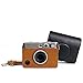 Camera Bag for Fujifilm Instax Mini EVO, Retro Protective Camera Case Shoulder Bag with Shoulder Strap PU Leather Cover (Black)