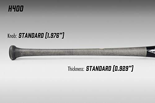 Hakusoh Spark Classic H400 Wooden Baseball Bat Birch Wood Gamebat Length 34" Weight 31.5Oz (-2.5 Dropweight) [Made In Japan] #TOP3