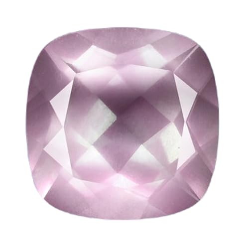 Quartz rose naturel coussin 10x10 mm pour création bijoux DIY