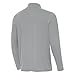 Antigua Men's Gray Miami Dolphins Intent Quarter-Zip Jacket