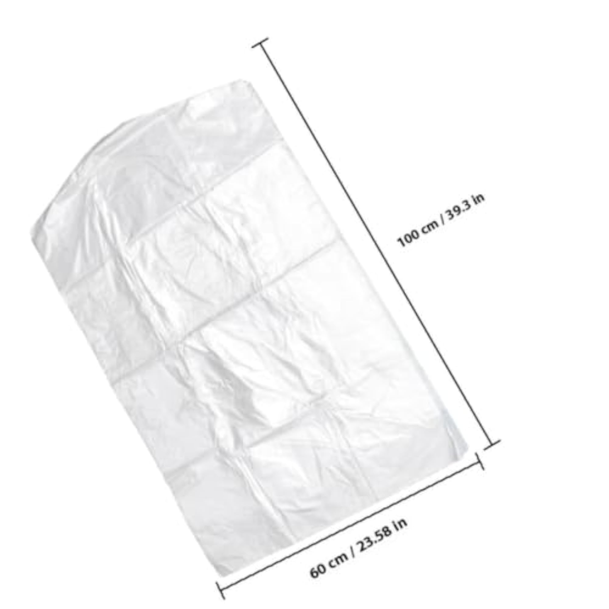 100pcs Garment Covers for Clothes Storage