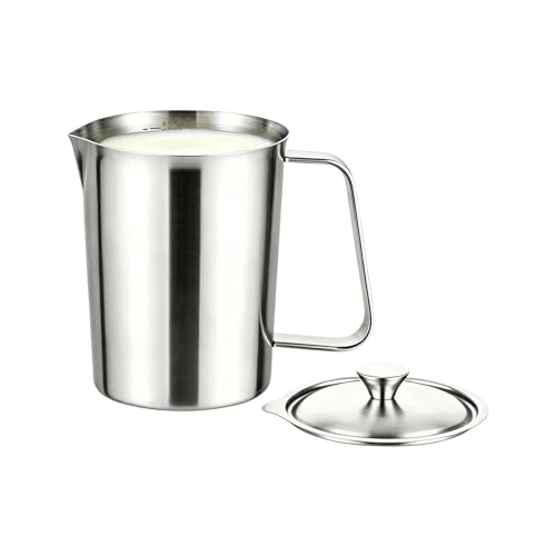 Taza medidora de acero inoxidable con tapa: mide, hornea y congela sin cambiar de recipiente 2