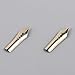 2x Fountain Pen Replacement Nib Special Spare Nib for Wings Pilot Fountain Pen 78G 88G KaKuno Desk Pen (Gold Nib EF x 2)