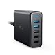 Anker PowerPort Speed 5 Ladegerät 63W mit 5 USB-Ports
