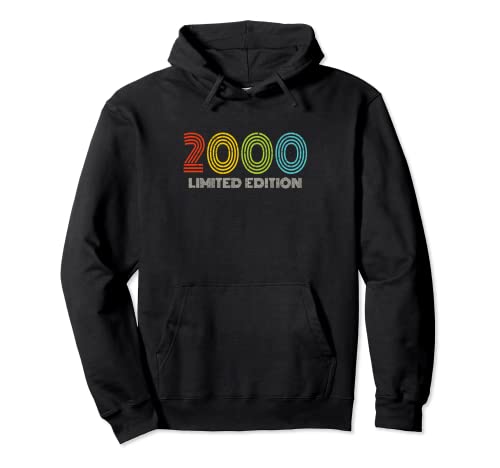 23rd Birthday Gifts Vintage 2000 Born In 2000 23 Years Old Sweat à Capuche