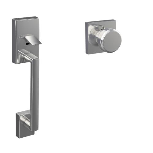 Image of SCHLAGE FE285 CEN 625 BWE COL 16-080 10-027 134 Front Entry Handleset Interior, Collins Trim, Bright Chrome