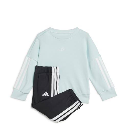 adidas Unisex bebé ESSENTIALS JOGGER, Halo Mint/White, 18-24 Months