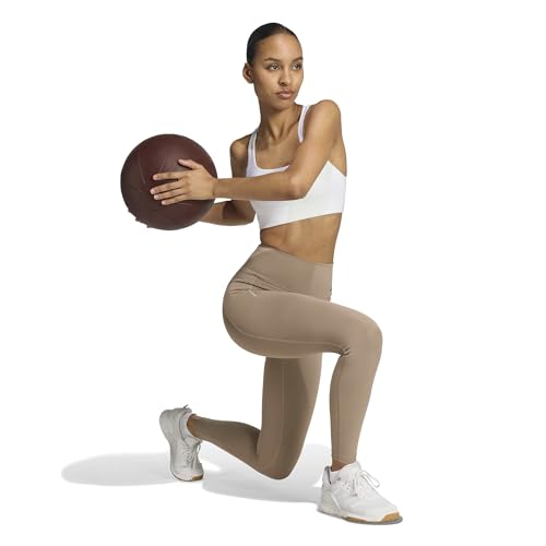 adidas Women's Optime Workout 7/8 Leggings, chalky brown, M – Ansicht 6