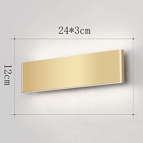 Luces de pared de panel dorado para decorar la entrada y el pasillo de casa 5