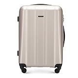 Valise Moyenne WITTCHEN matériau Polycarbonate 4 roulettes pivotantes Serrure à Combinaison Coques rigides Métallique