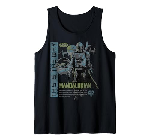 Débardeur Mandalorian This Is The Way Star Wars pour homme et fan de la saga