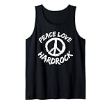 Das Peace Love Hard Rock Spruch Design ist ein tolles Outfit für Indie Fans und Herren und Damen, die gerne Alternative Rock und Independent Rock hören und auf Indie-Rock Festivals gehen und Liebe und Friede auf der Welt wollen und es mit Musik zeigen.