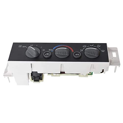 Ac Heater Control Panel W/O Rear Window Defogger Replacement For Chevy Gmc C1500 C2500 C3500 K1500 K2500 K3500 Pickup Silverado Suburban 1996-2000 9378815 #TOP7