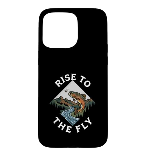 Fly Fishing Trout Angler Rise To The Fly Outdoor Art �X�}�z�P�[�X iPhone 15 Pro Max �p