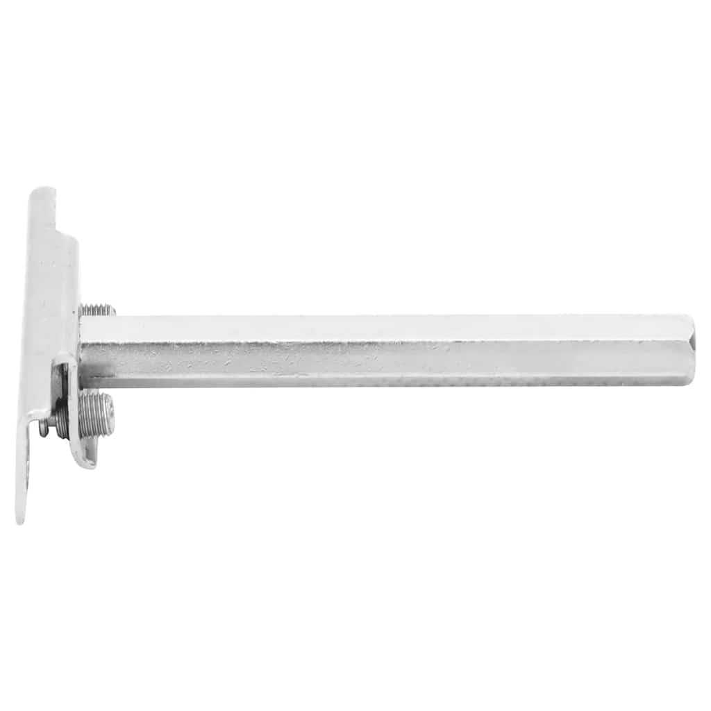 Soporte flotante para estanterías, 12 unidades, diámetro 12 x 100 mm, acero al carbono niquelado, soporte de pared estable para estantería de madera, carga pesada, montaje interior y exterior