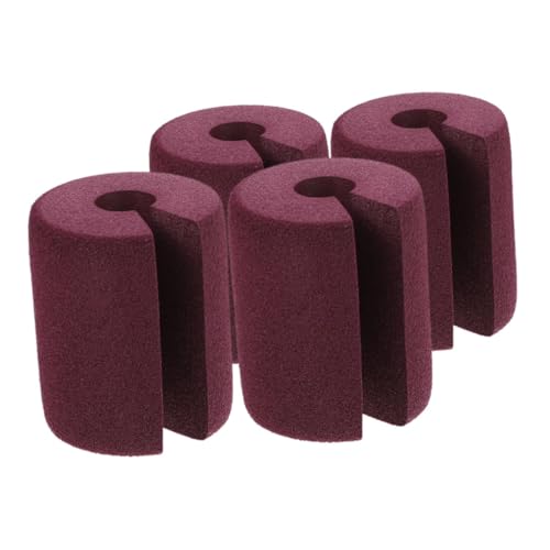 HOMOBABE Set 4 Pezzi Fermaporta Morbido Anti-pizzicamento per Porte e Finestre, Protezione per Dita dei Bambini in Nbr, Sicuro e Stabile per Casa, Scuola e Asilo