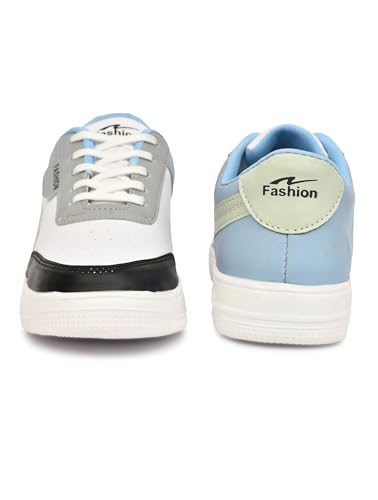 Image of CHICAGO-01 Stylish Casual Mid Top Sneaker and Trendy Shoes with Laces for Men & Boys, Perfect, College, Parties and Outings, Lightweight, Comfortable, and Durable for All-Day Use