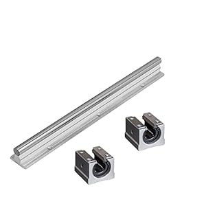 Coavoo SBR20-280mm Linearschiene mit 2 Blöcken