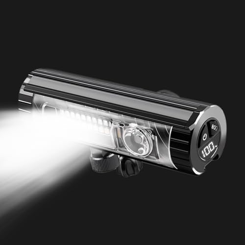 Lumières de bicyclette LED avec lampe magnétique robuste pour vélo de route et vtt