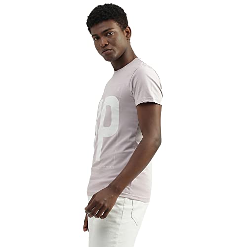 Image of UNITED COLORS OF BENETTON Men's Cotton Printed Regular Fit T-Shirt