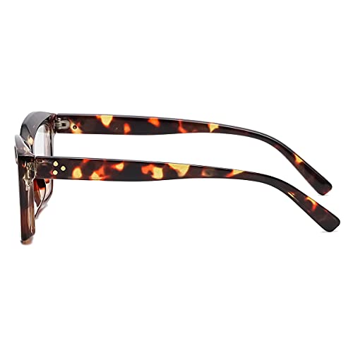 Image of JOVAKIT Non Prescription Glasses for Women Men Fashion Square Frame Eyeglasses