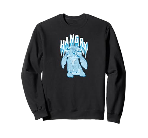 Sweat Stitch Hangry Disney : sweat-shirt à capuche bleu pour fan